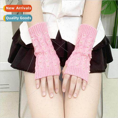 New knted autumn winter outdoor office warm typing Japanese