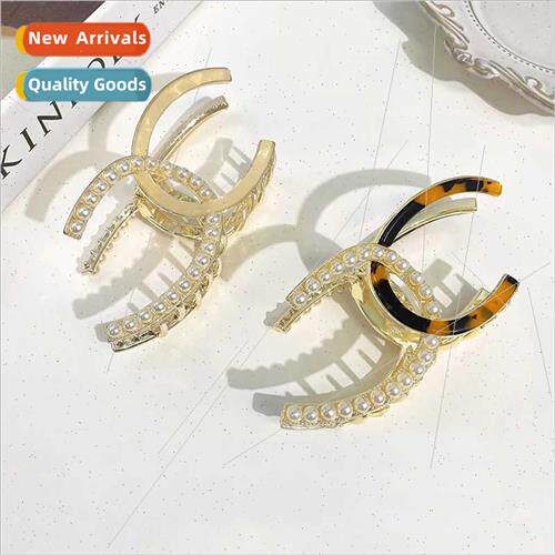 Premium sense French acetic acid double C large grab clip su