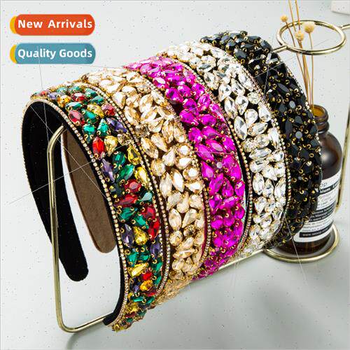 Hair bands new fashion ins baroque full diamonds hair access