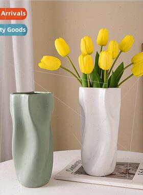 Morandi ceramic vase arrangement flower arrangement water ra