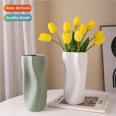 Morandi ceramic vase arrangement flower arrangement water ra