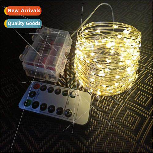 Colorful lights string remote control 8 function outdoor wat