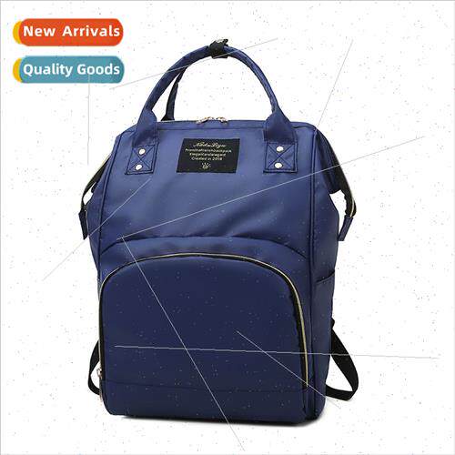 New mommy bag shoulder bag waterproof usb multifunctional la
