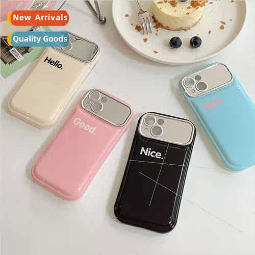 Simple solid color large window 14ProMax premium sense iPhon
