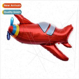 Airplane Fighting Aluminum Balloon Bal Foil Vintage