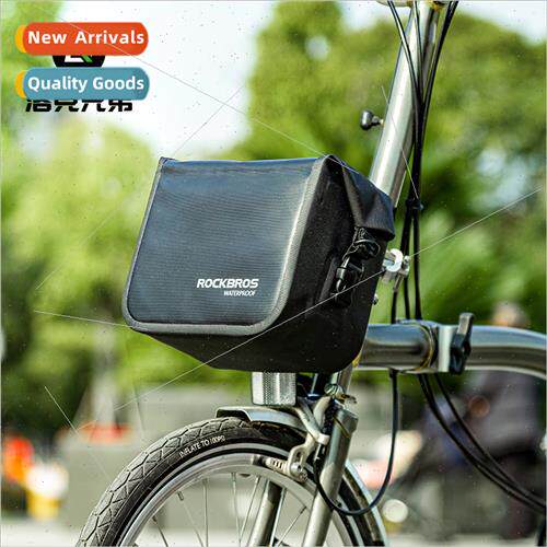 Fully waterproof head bag bicycle front bag small cloth fold