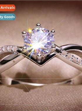 Europe HJewelry Hundred Sparkling White Round Cubic Zirconia