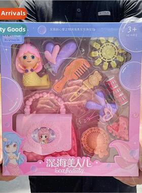 Girls play house toys large handbag can be d accessories mer