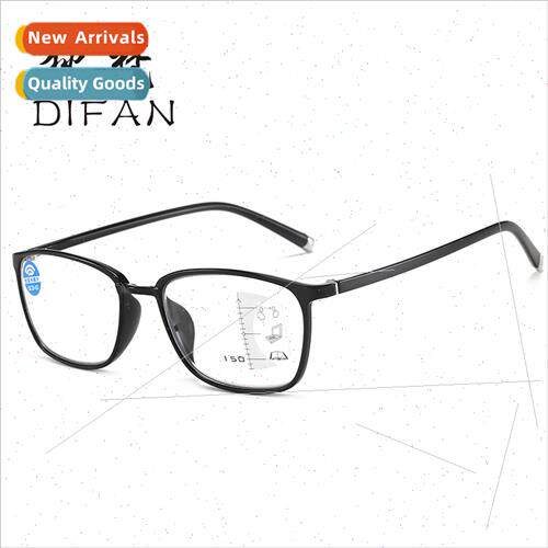 TR90 progressive multifocal anti-blue light presbyopia glass