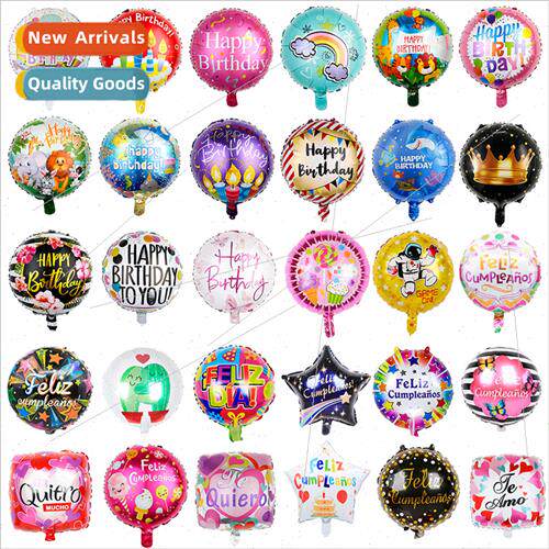 10 inch 18 inch Hispanic English aluminum film birthday ball