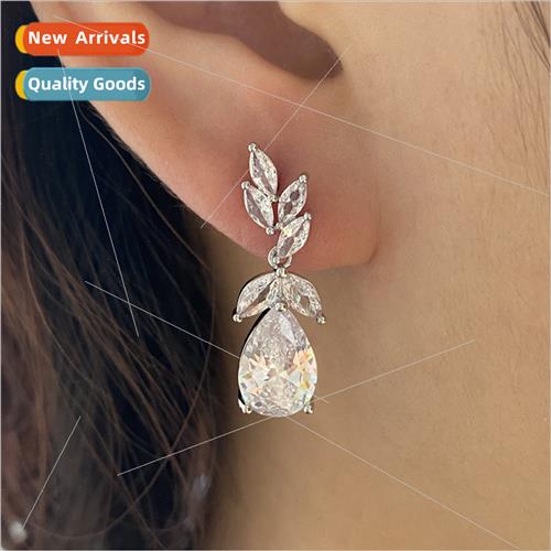 Exquise 2023 new long earrings water drop earrings female br