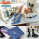 Summer New Mesh Women Pil Embroidery Spring Blue Socks Dodge