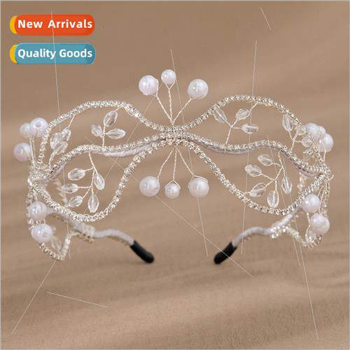Korea super fairy hand-woven mesh hair bands female fashion