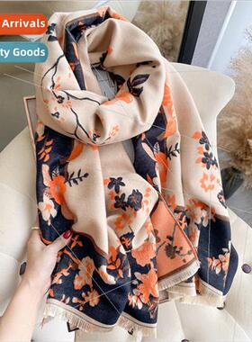 Autumn winter new imation cashmere scarf Ms. long scarf thic