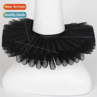 Medieval Renaissance Court Nobles Elizabeth Clown Neckband R