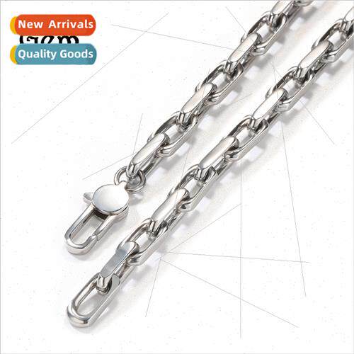 Europe hip-hop stainless steel necklaces men versatile polis