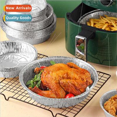 Air fryer special tinfoil tray box barbecue box baking tin f