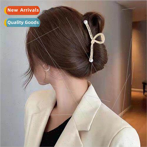 Boutique back head grab clip hair clip 2023 temperament eleg