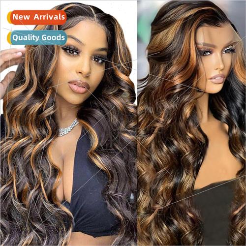 Wigs Europe Women Front Lace Chemical Fiber Head Covers Brow