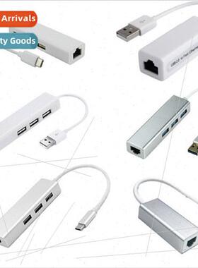type-c to rj45 hundred megab network card usb c laptop exter