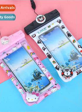 W592 cell phone waterprobag cartoon swimming diving sealing