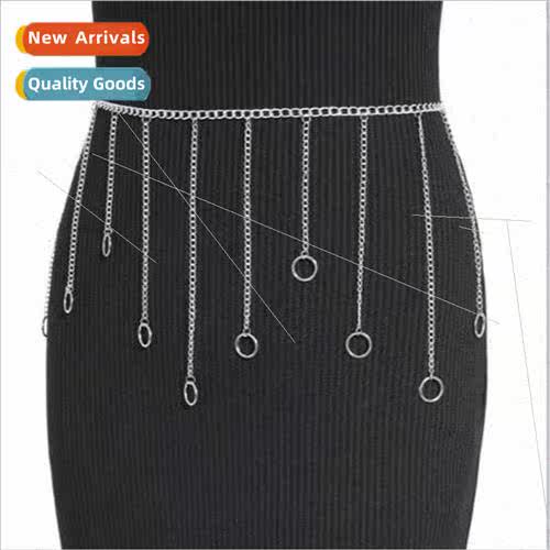 4016 waist chain metal chain circle pendant party birthday p