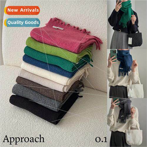 Korea High- Glow Approach102703 fall winter 35% wool retro s
