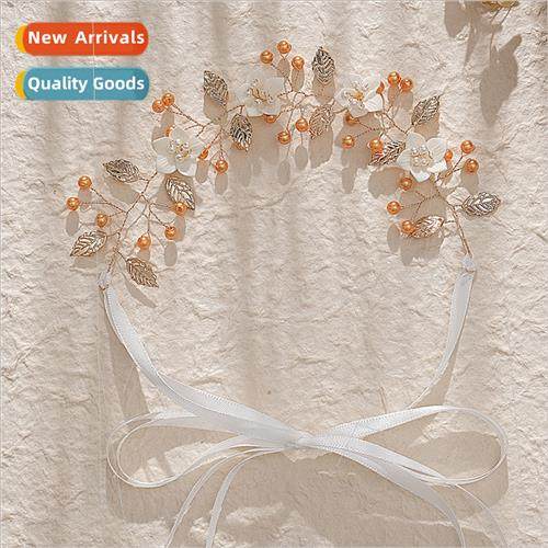 New bridal hair accessories aesthetic matching ribbon hair b