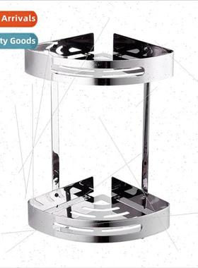 304 Triangle shelf bathroom storage quadrangle shelf double