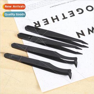 Antistatic Tweezers Black Antistatic Tweezers Antistatic Pla