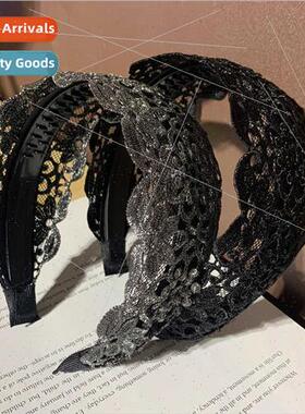 Korean hair accessories wide edge hair band short hair -slip