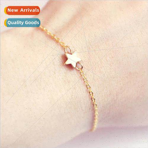 Europe creative wild pentagram alloy hand jewelry exquise la