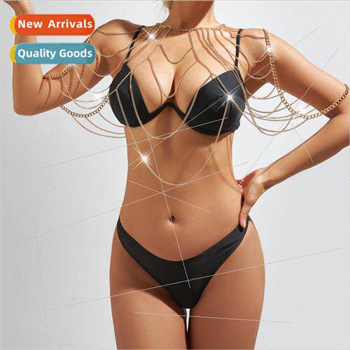 Europe new accessories bra chain tassel multi-layer necklace