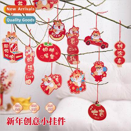 New Year decorative wall hanging New Year small lanterns han