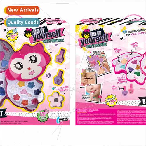 Toys 适用 Girls Children Makeup Manicure Hair Powder Blush E