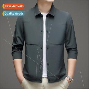 Jacket Coat 2023 Spring Business Men New Casua Autumn