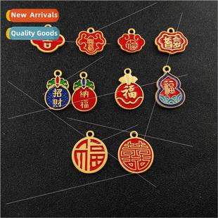 wh beads long life lock pendant accessories blessed gourd DI