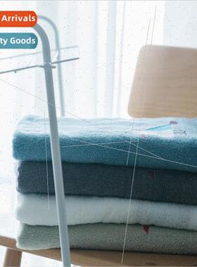 Cotton thickened jacquard adult large bath towel supermarket