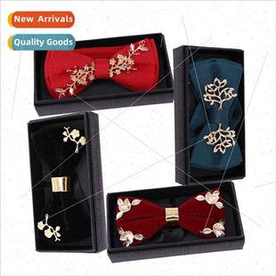 Dress Shirt Bow Tie Men Wedding Groom Best Man Wedding Brish