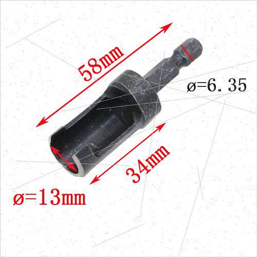 Carbon Steel Plug Cutter Wood Plug Drill Woodworking Drill B