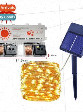 LED Solar Copper Wire ght String Outdoor WaterproCopper Wire