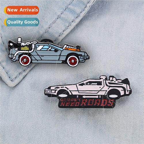Cartoon Ghostbusters Back to the Future metal car pin person