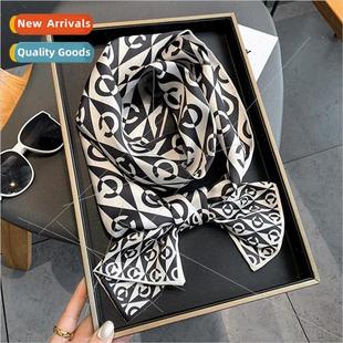 warm decor winter women scarf silk corner flat new fall 2021