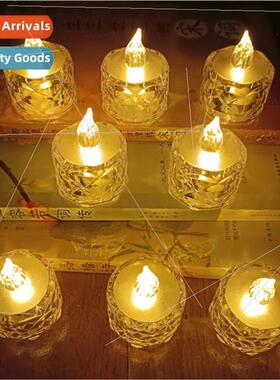 Candle ghts LED Electronic Candle Small Tea Wax Bar Decorati