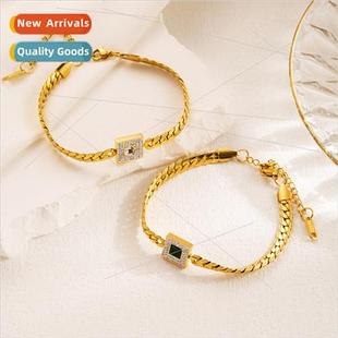 does not inlaid tanium diamon square steel color Europe lose