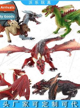 Solid Mythological Magic Beasts Divine Beasts Dinosaur Model