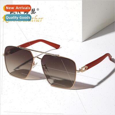 Fashion Leopard Head Sunglasses 2A517 Europe Classic Rimless