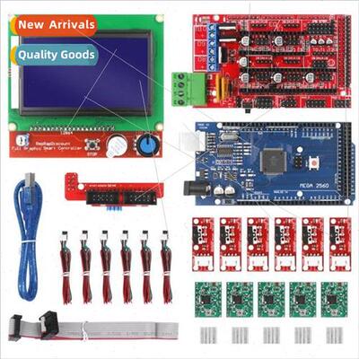 3D Printer K RAMPS1.4+12864 Screen+MEGA2560 R3 Motherboard+