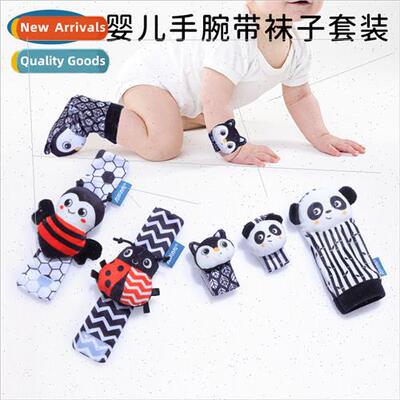 New baby wristbands baby black whe animal watch bbaby toys 0