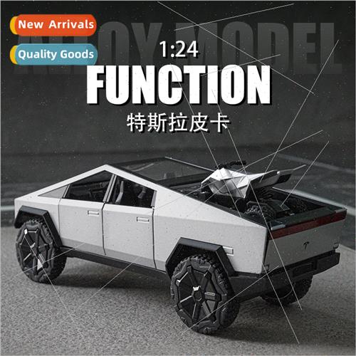 1:24 Tesla cyberpunk pickup alloy sound light back to power